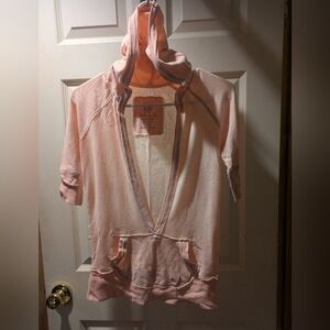 Abercrombie & Fitch Light Pink Hooded Intimate Top